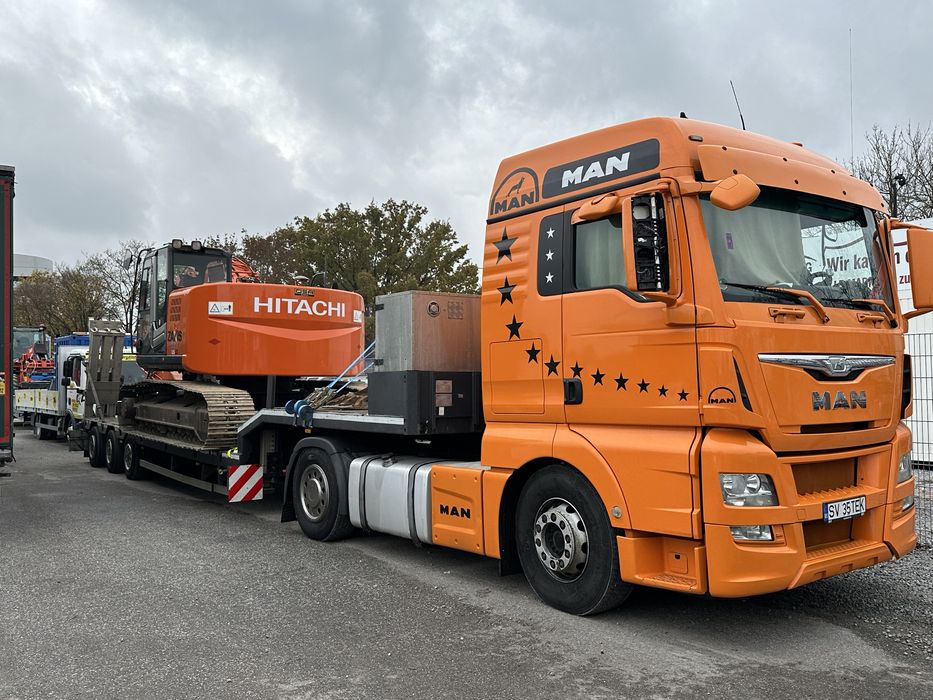 Tranport utilaje constructii