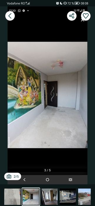 Vând apartament de 55 mp