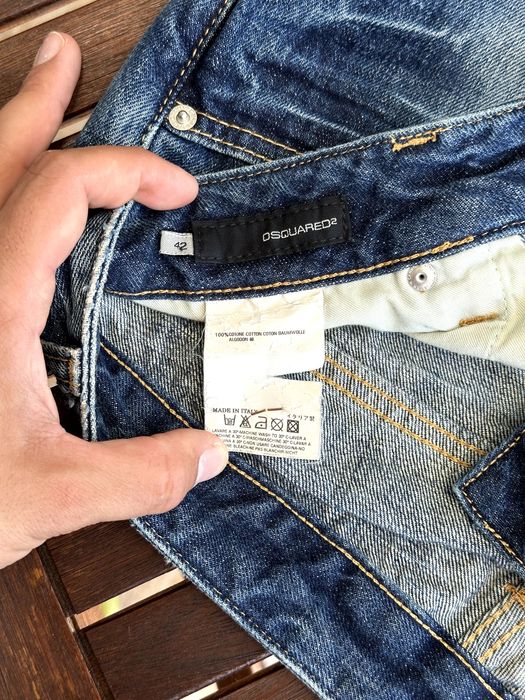 Дамски дънки DSQUARED2 (Made in Italy) - размер IT42 (S/M) Отлично състояние