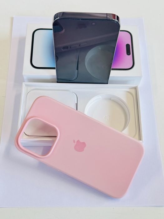 iPhone 14 pro deep purple 85% battery health