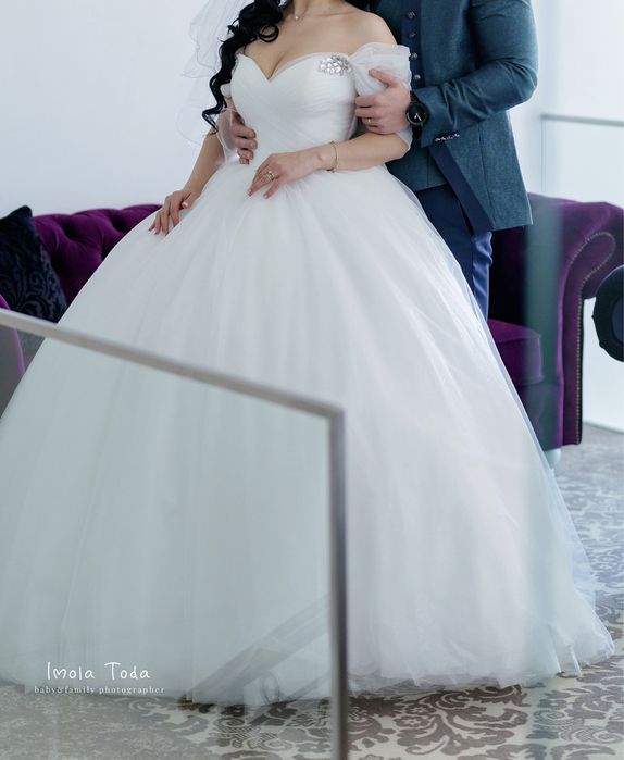 Rochie de mireasă de tip prințesă