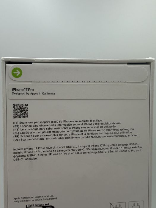 Telefon Mobil IPhone 17 Pro 256GB Silver Neverlocked Sigilat