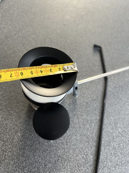 Клик-клак клапа сифон (за умивалник) Цвят черен мат (титаниево черно)