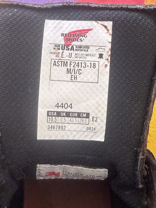 Продам спец обувь red wing shoes