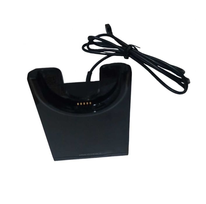 Професионални слушалки Plantronics Voyager Focus UC MS + стойка за бюро