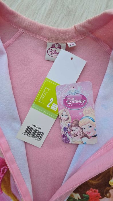 Детска пижама гащеризон Принцеси 18-24 месеца - НОВА