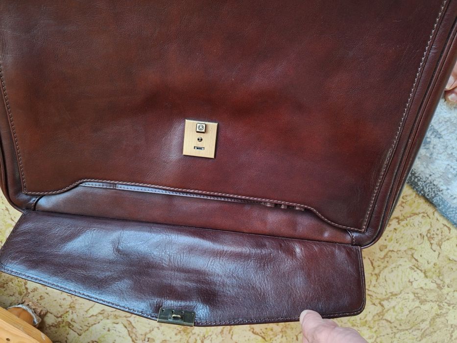 OFFERMANN Germany бизнес чанта естествена кожа