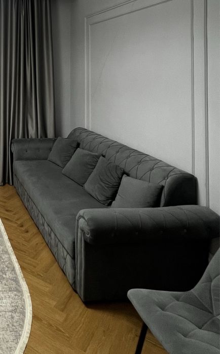 Продаётся серый диван