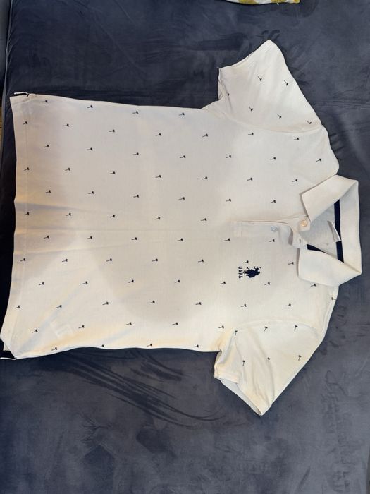 Мъжка тениска U.S. Polo, спортно долнище, риза -използвани, размер S