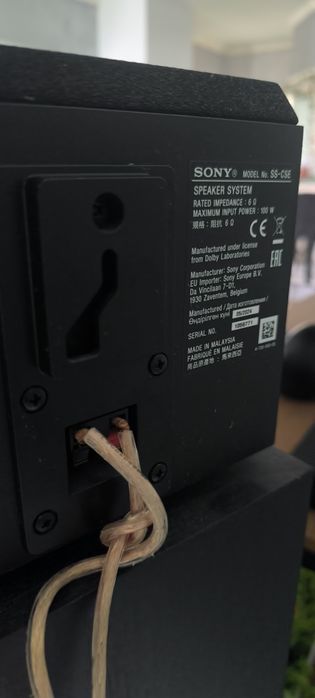 Sony Atmos - тонколони SS серия