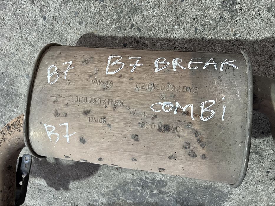 Toba finala pt vw passat b7 cod motor cffb