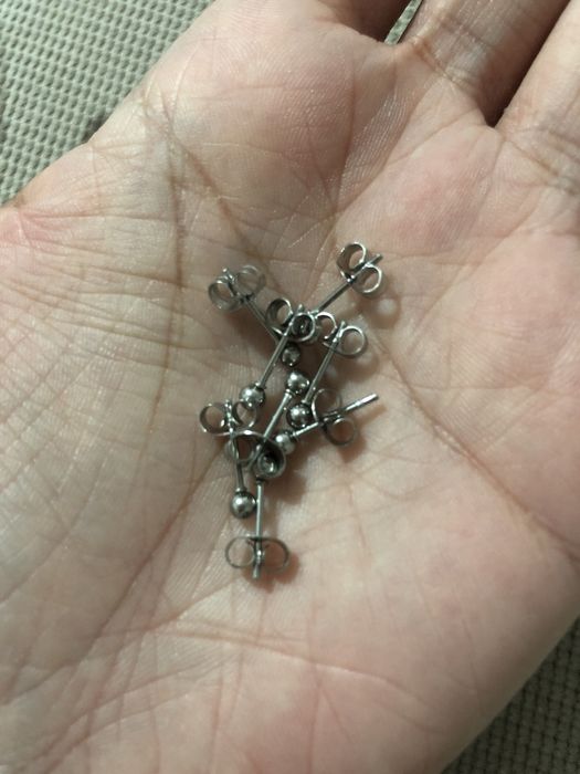 cercei de inox mici