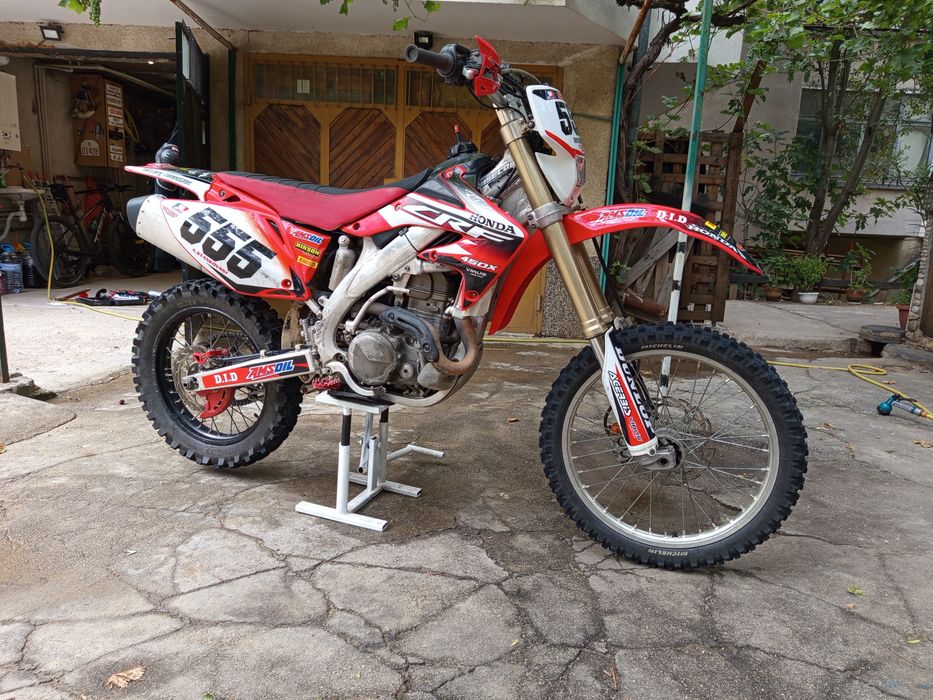 Honda crf 450x стартер и регистрация