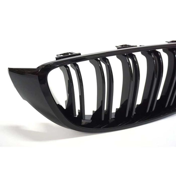 Бъбреци с двойни ребра черен лак за BMW серия 4 F32 F33 F36 2013, 2019