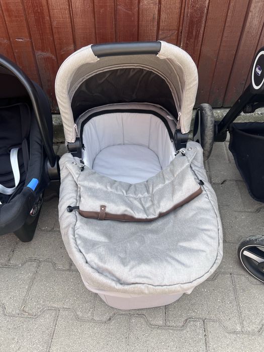 Carucior Copii Chicco Trio Best Friend Plus Light DesertTaupe 0 luni+