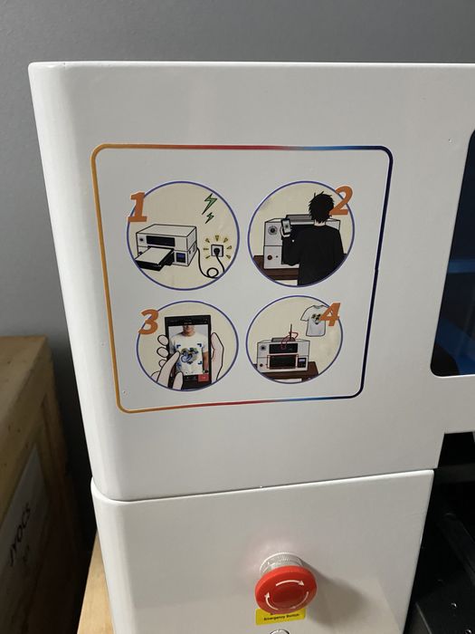 Принтер+термопресс+краски