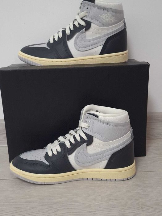 Nike Air Jordan 1 Mid Grey/Black – Size 36.5, Brand New, Original