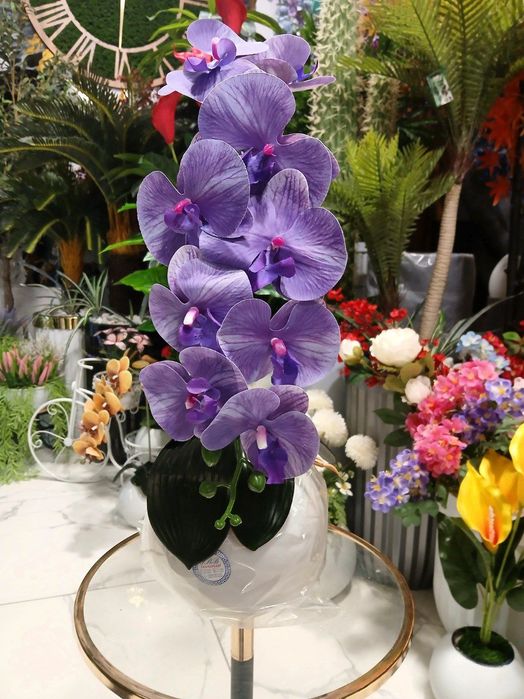 Suniy gullar va daraxtlar. Искусственные цветы и деревья прокат.