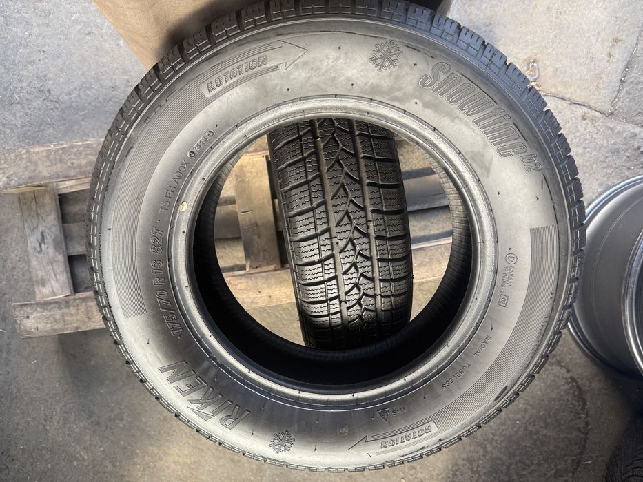 # 2x Anvelope iarna 175/70 r13 M+S - Riken Snow Time B2