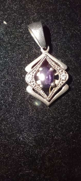 Pandantiv argint cu topaz mistic