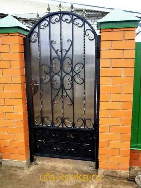Ворота и калитки из металла