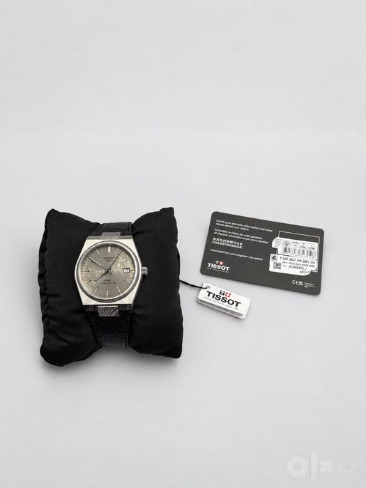 Tissot PRX Damascus Steel 38 мм — Powermatic 80, дамасская сталь
