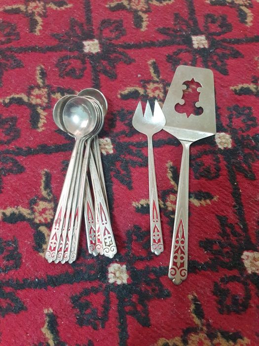 Ложки чайные мельхиор