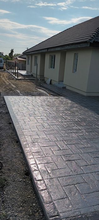 Beton amprentat de calitate...