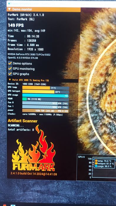 Видеокарта RTX 3080ti 12gb