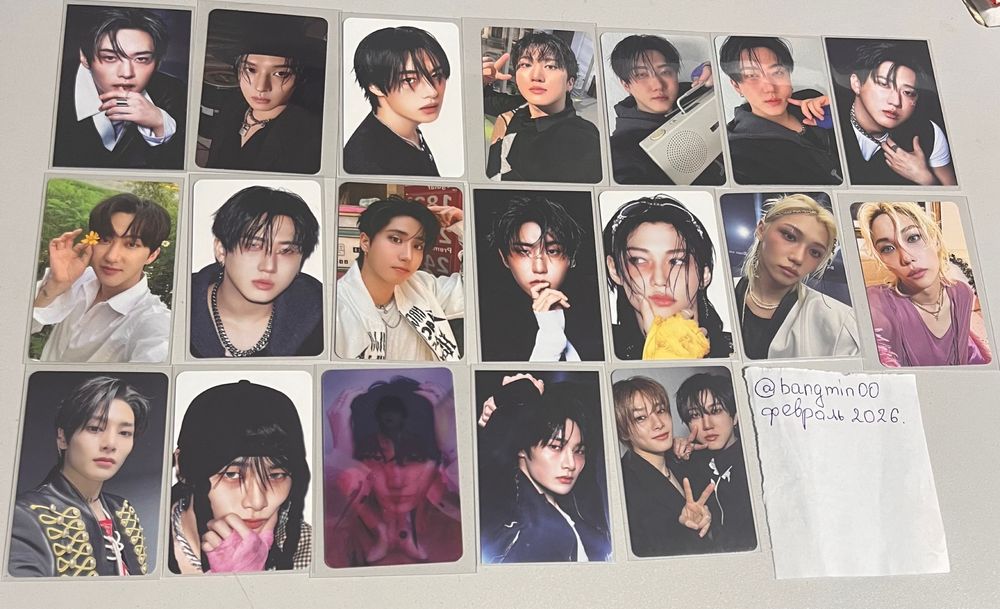 Карты Stray kids