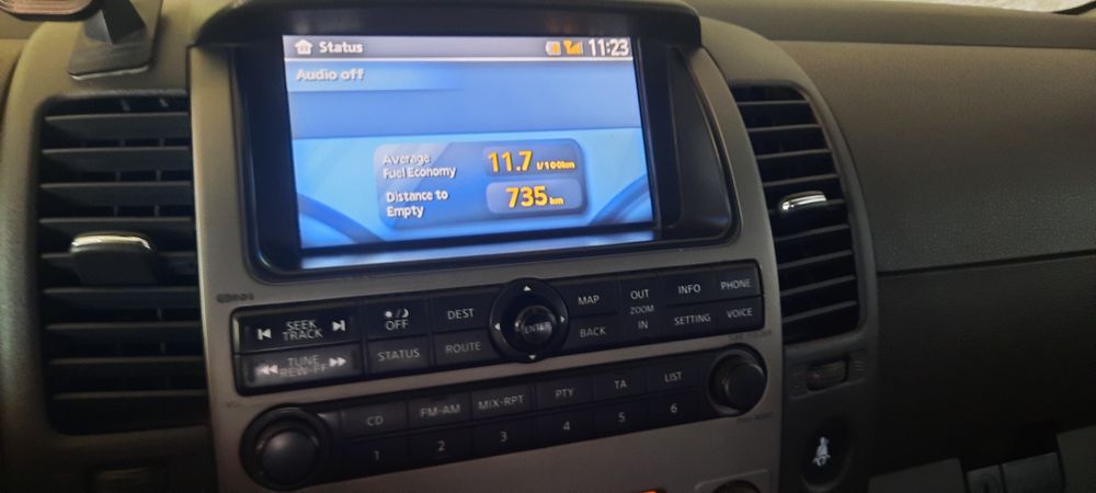 Монитор и камера Nissan pathfinder r51