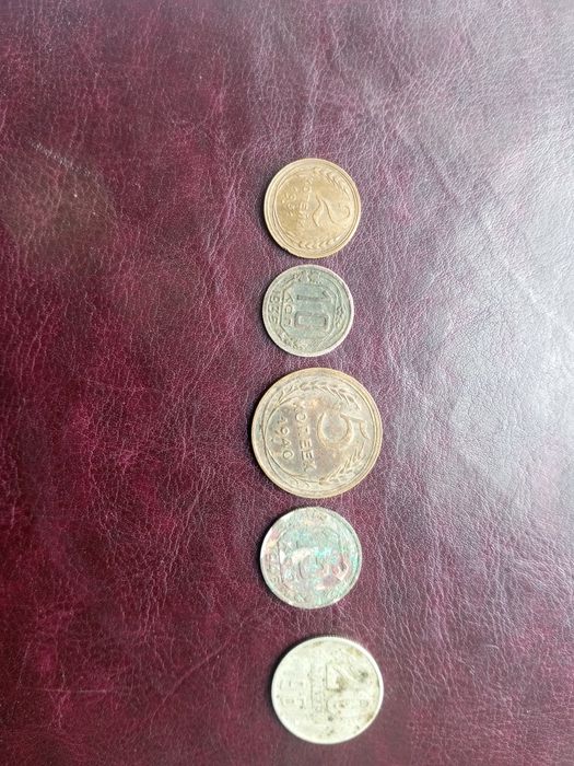 SSSR oʻrtacha saqlangan tangalari