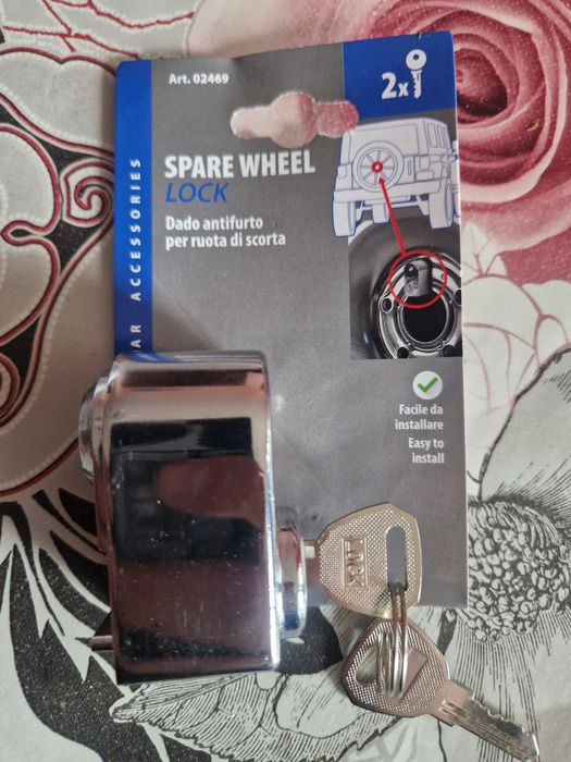 Заключване на резервна гума