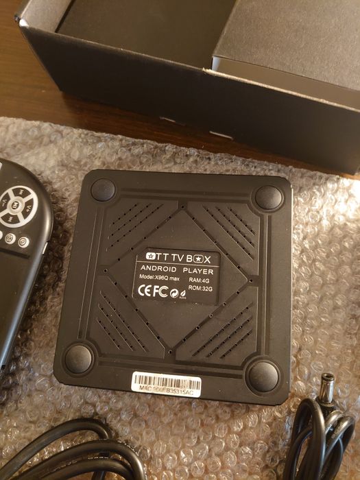 Тв смарт бокс X96 Qmax 4 Gb Ram