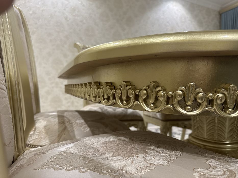 Королевский стол стул 12 талик янги хали ишлатилмаган наманганда