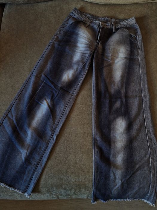 blugi baggy talie joasă