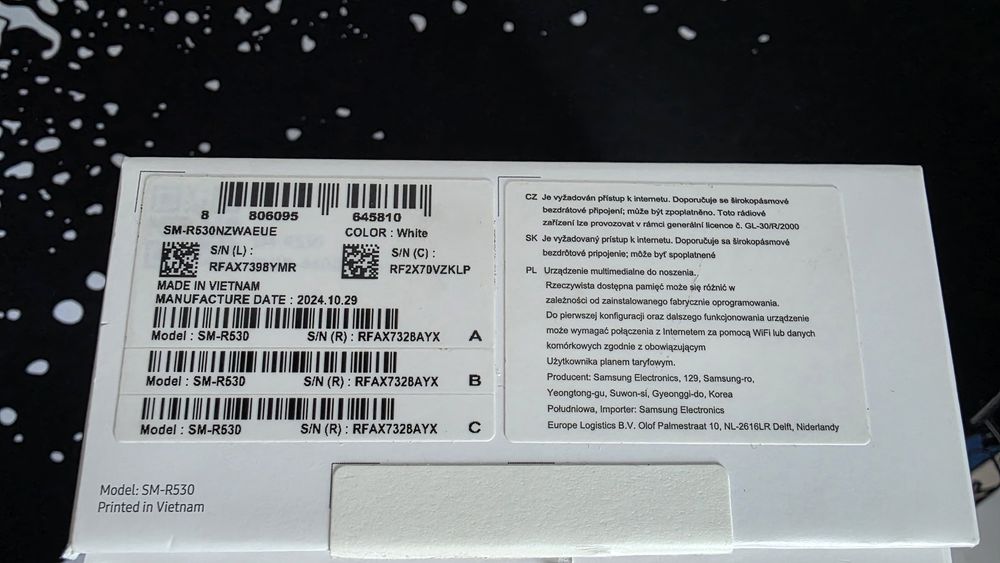 Vand casti Samsung buds 3