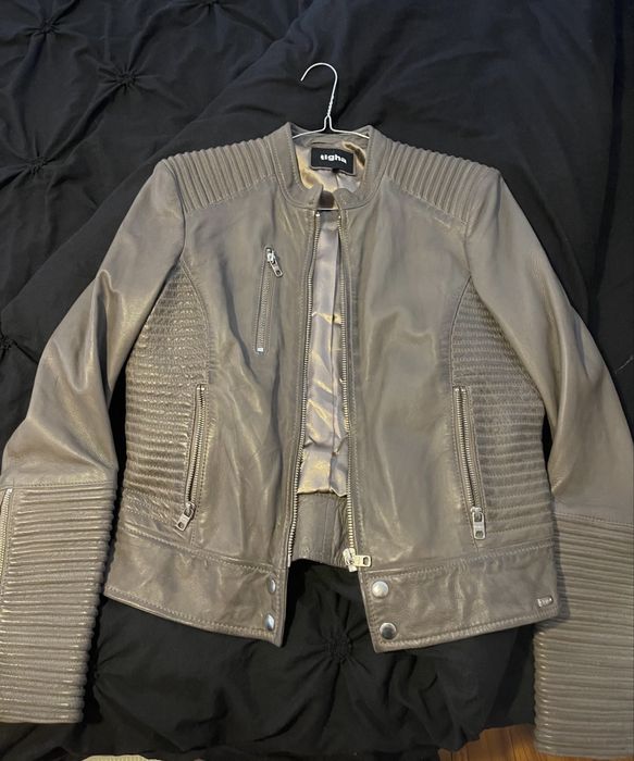 Geaca piele naturala