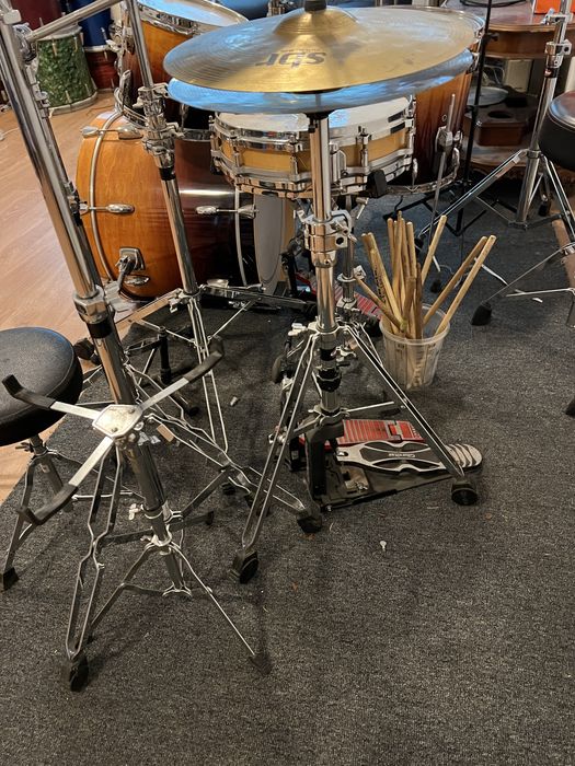 Set tobe Pearl complet + cinele premium + hardware Gibraltar