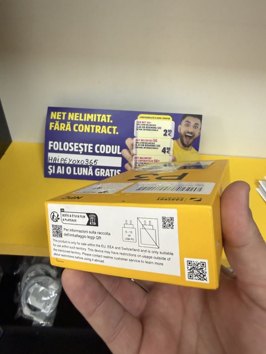 Realme P3 lite 8+256 gb sigilat