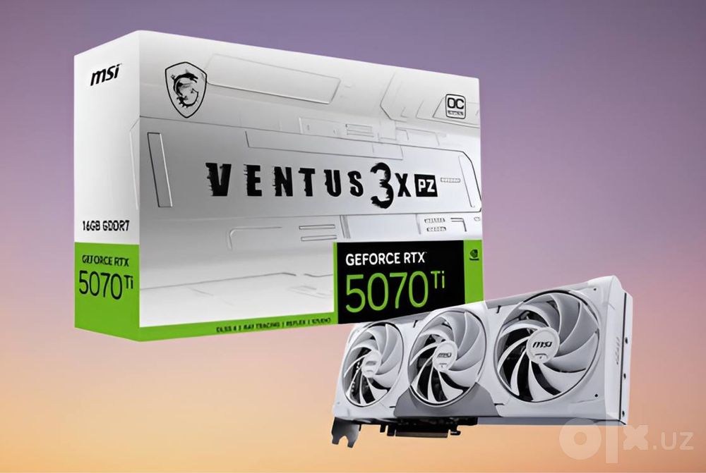 RTX5070Ti 16Gb MSI Ventus 3x PZ White