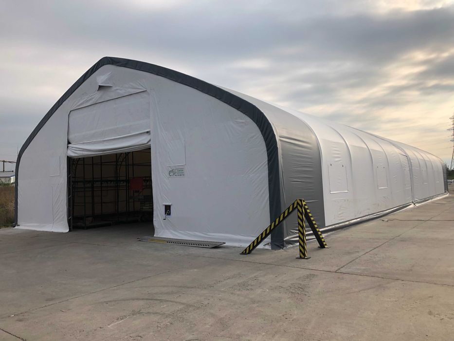 Hala metalica din otel galvanizat ,depozitare marfa