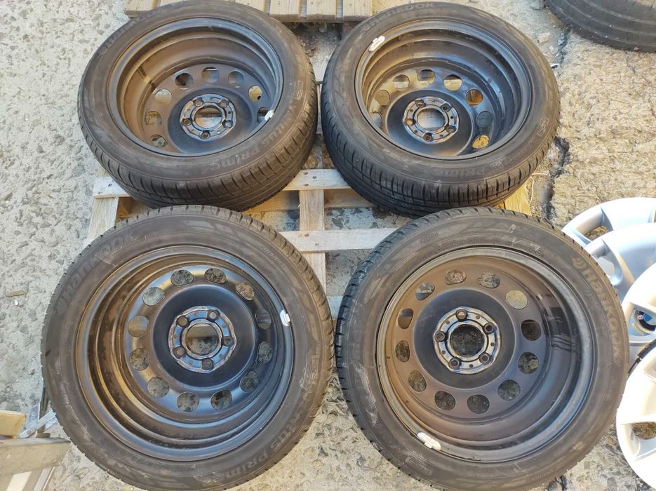 16 джанти 5х120 BMW 1 serie E87 E88 E81 E82 7J et42 Тасове 195/55/16