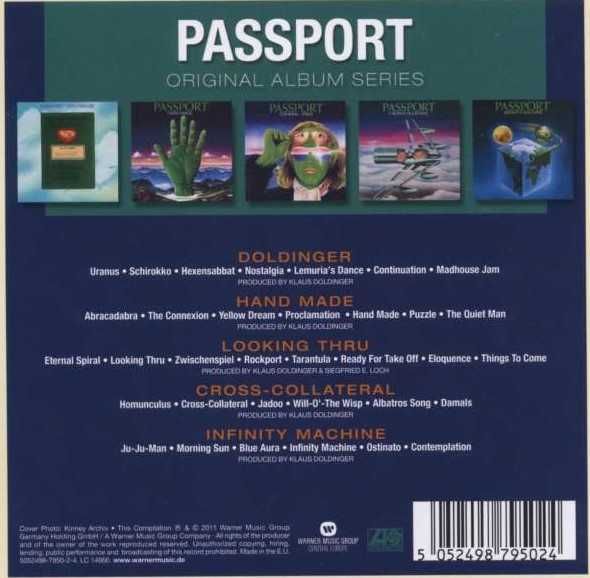 коллекция легендарной джаз-роковой группы Passport в боксах