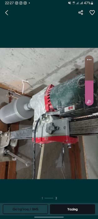 Beton kesish va teshish xizmati tez va sifatli