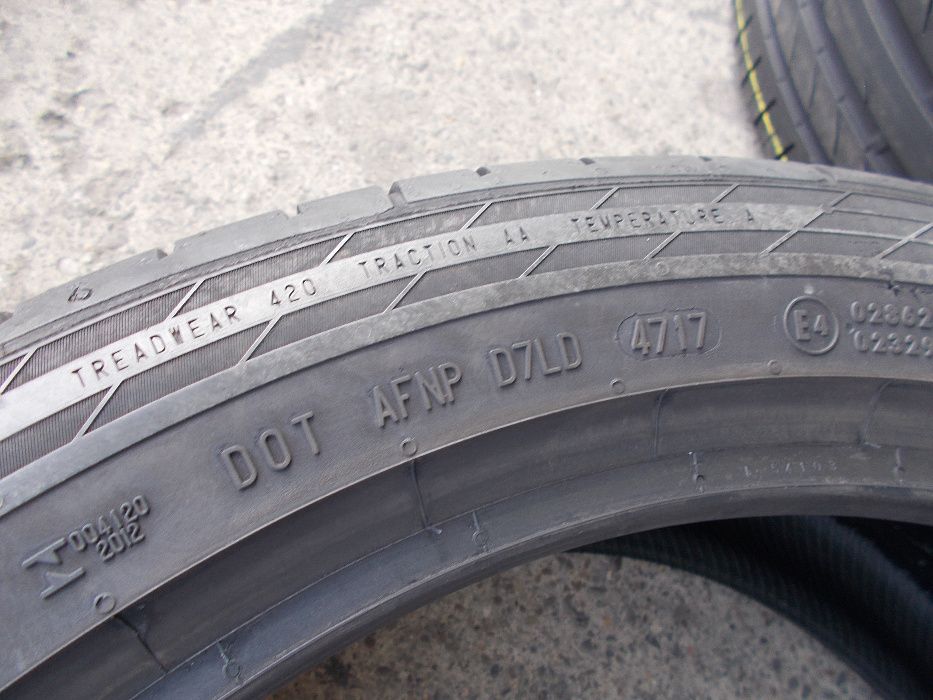 set anvelope vara 235 45 cu 255 40 20 Continental profil 6,5mm