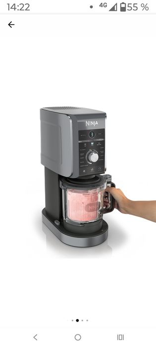 Aparat de inghetata Ninja CREAMi Deluxe NC501, 800W