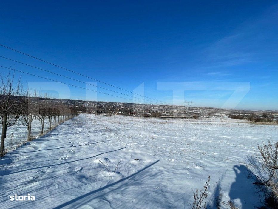 Teren extravilan, 9.600 mp, intrare Radaseni