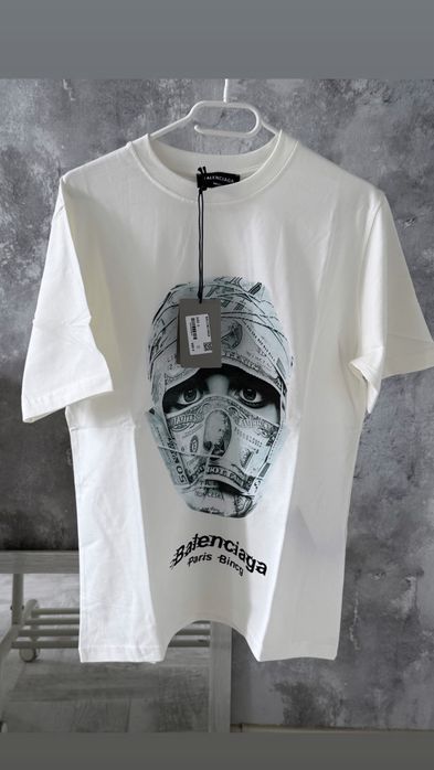 Tricou Balenciaga OFF White Amiri