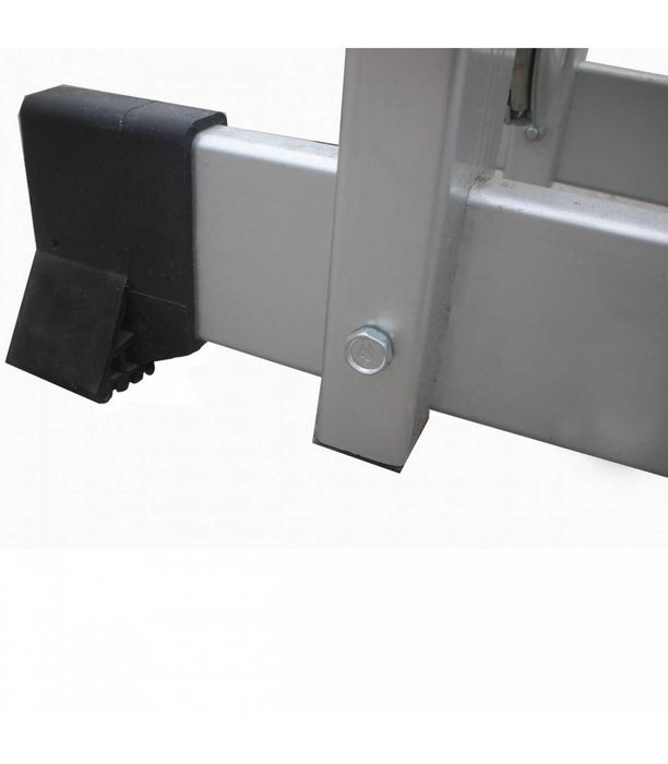 Scara aluminiu, pliabila, 4x4 trepte, 4,6 m, Noua